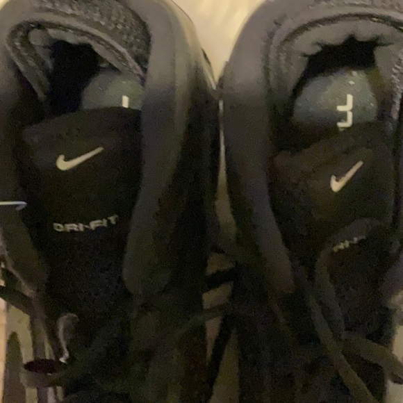 Nike Zoom Air Dri Fit Men’s Black and White Football Cleats Size 11.5 - Picture 8 of 14